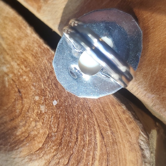 New Carved Goddess Face 925 Silver Ring. - Picture 4 of 9